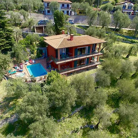 Appartamento Red House Conditioned Whit Pool Enchanting View Malcesine